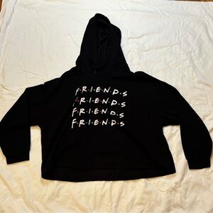 OverSized Cropped Friends TV Show Sweatshirt Women’s Size XXLarge